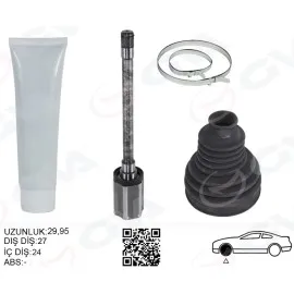 Aks Mili Ön İç Sağ Bmw F10 F12 F13 F06 Xdrıve Sanziman Tarafi Uzunluk- 485Mm