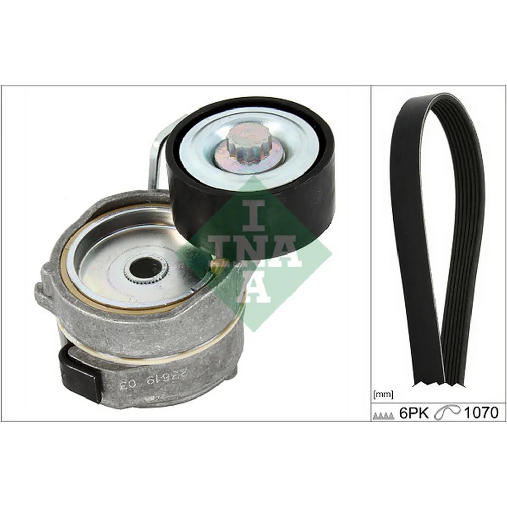 ALTERNATÖR GERGİ KİTİ 6PK1070 CORSA F-CROSSLAND-MOKKA-P108-P208-P301-P308-P508-P2008-C-ELYSEE- C3-C4-DS3-PROACE 1.2 B-D-F12XHT PureTech