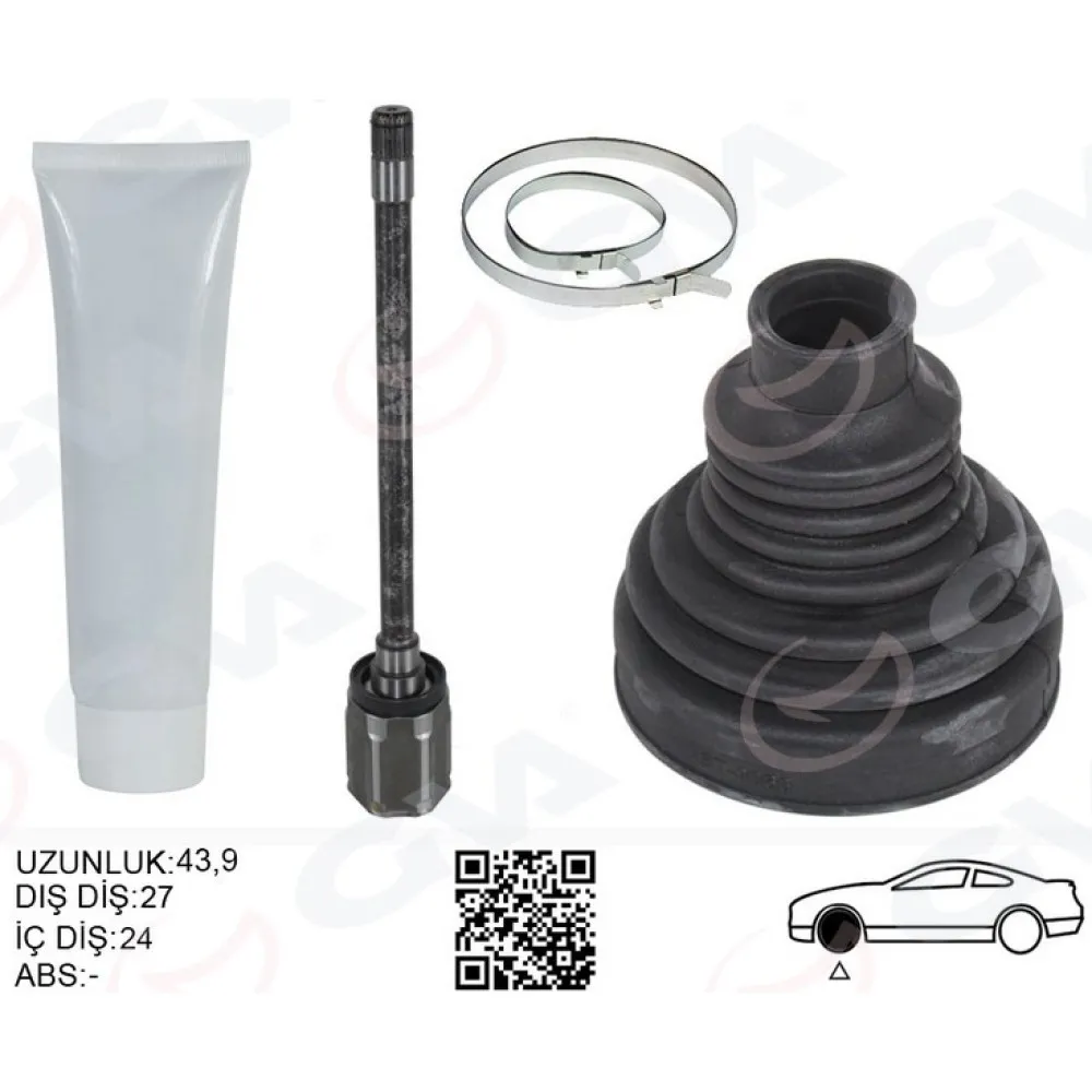 Aks Mili Ön Sağ Bmw X5 E70 X6 E71 E72 Sanziman Tarafi Uzunluk- 567.5Mm