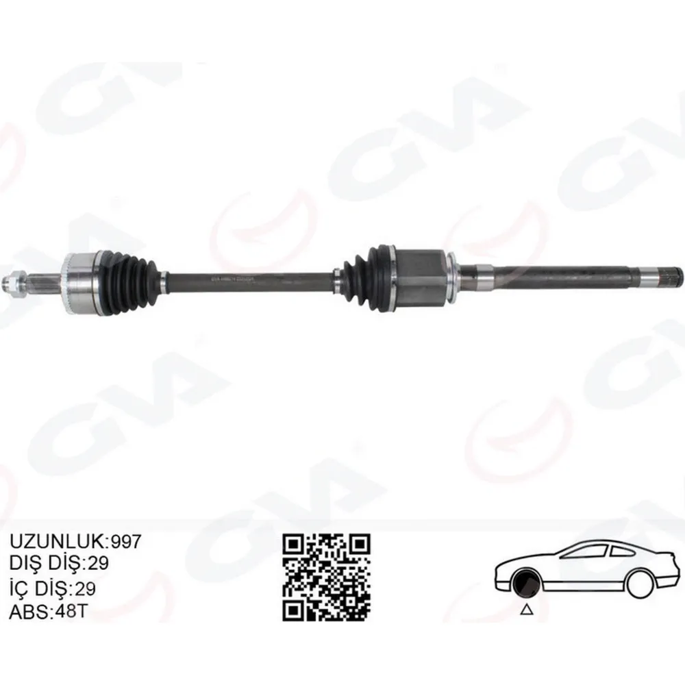 KOMPLE AKS ÖN SAĞ DISCOVERY 3 L319 DISCOVERY 4 L319 R.R SPORT I L320 997MM