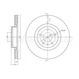 Ön Fren Aynasi Opel Combo D 12 Fiat Doblo 10 Egea 16 Alfa Romeo 147 01 156 97 05 284 X 22 5 Delik Havali