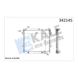 Radyatör Toyota Toyota Land Cruiser Al-Pl-Brz