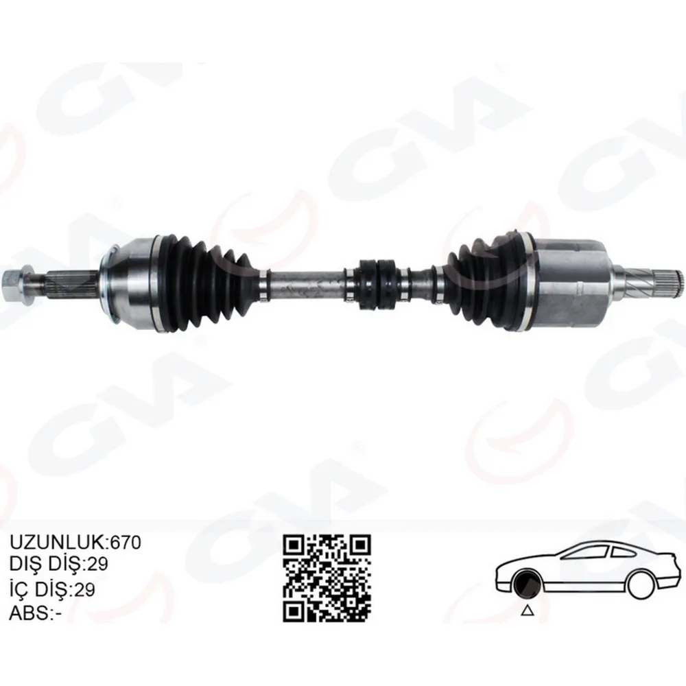 KOMPLE AKS SOL NISSAN QASHQAI 1.6 DCI OTOMATIK J11