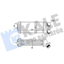 İNTERCOOLER BERLINGO-XSARA PICASSO-PEUGEOT PARTNER 1.6 HDI 02