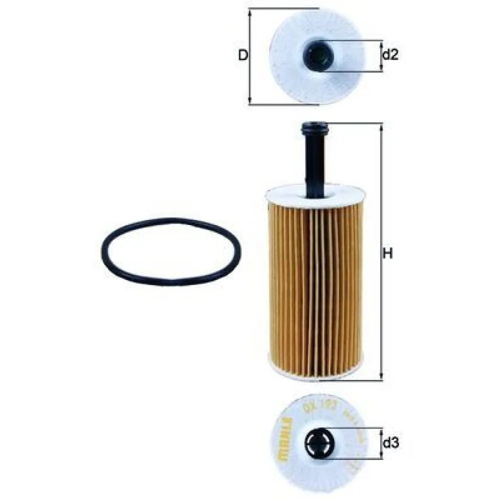 Yağ Filtresi Partner-Berlingo 96- -P106 97- -P206 98- -P306 93-01 -P307- C3 02 - 1.4-1.6 16V