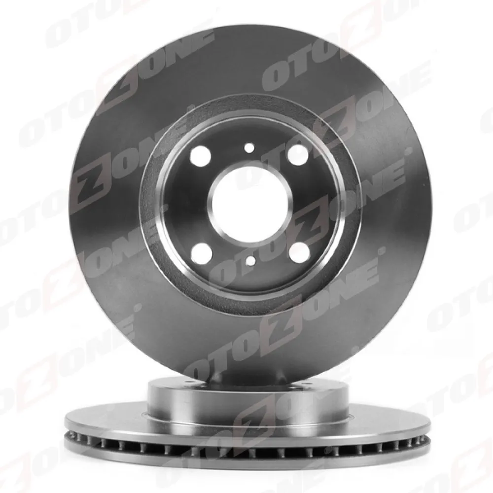 Fren Disk On Hava Kanalli 255-4 Toyota Yaris 02/10 1.3-1.4 D4D