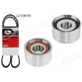 Eksantrik Gergi Kiti 152X300 Ducato-Jumper-Boxer-Movano-Master I-Ii-Trafic 2.5D-2.8Hdi K015334Xs