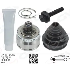 DIŞ AKS KAFASI VW PASSAT 97-05 AUDI A4 95-01