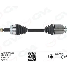 KOMPLE AKS ÖN SAG ABSLI HYUNDAI IX35 2.0 CRDI A-T 10- -KIA SPORTAGE 2.0 CRDI A-T 10-