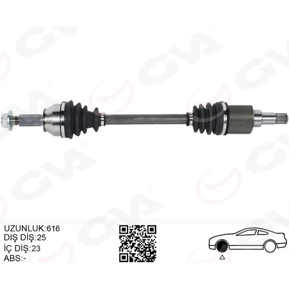 ON AKS KOMPLE SOL FORD TRANSİT COURIER 1.5 -1.6 TDCİ 14