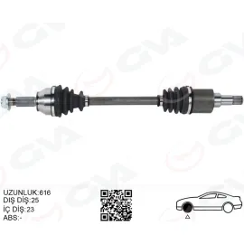 ON AKS KOMPLE SOL FORD TRANSİT COURIER 1.5 -1.6 TDCİ 14