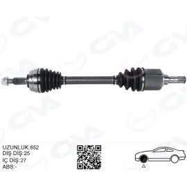 On Aks Sol Komple Dacia Duster 10 1.5 Dci 4X4 6 Ileri