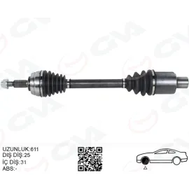 ON AKS SAG KOMPLE DACIA DUSTER 10 4X4 6İLERİ