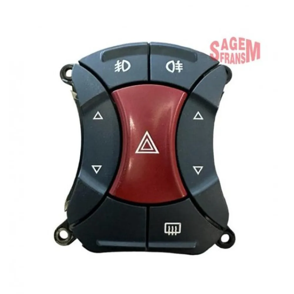 Dörtlü Flaşör Cam Açma Düğmesi Doblo