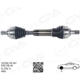 Ön Aks Komple Sol Volvo Xc60 2.4 D 08 16 Xc60 I 2.0 T Otom 09 12 Xc60 I 3.2 Awd 10 15 Xc60 I D3 D4 10 14 Xc60 I T6 Awd 10 17 4 4
