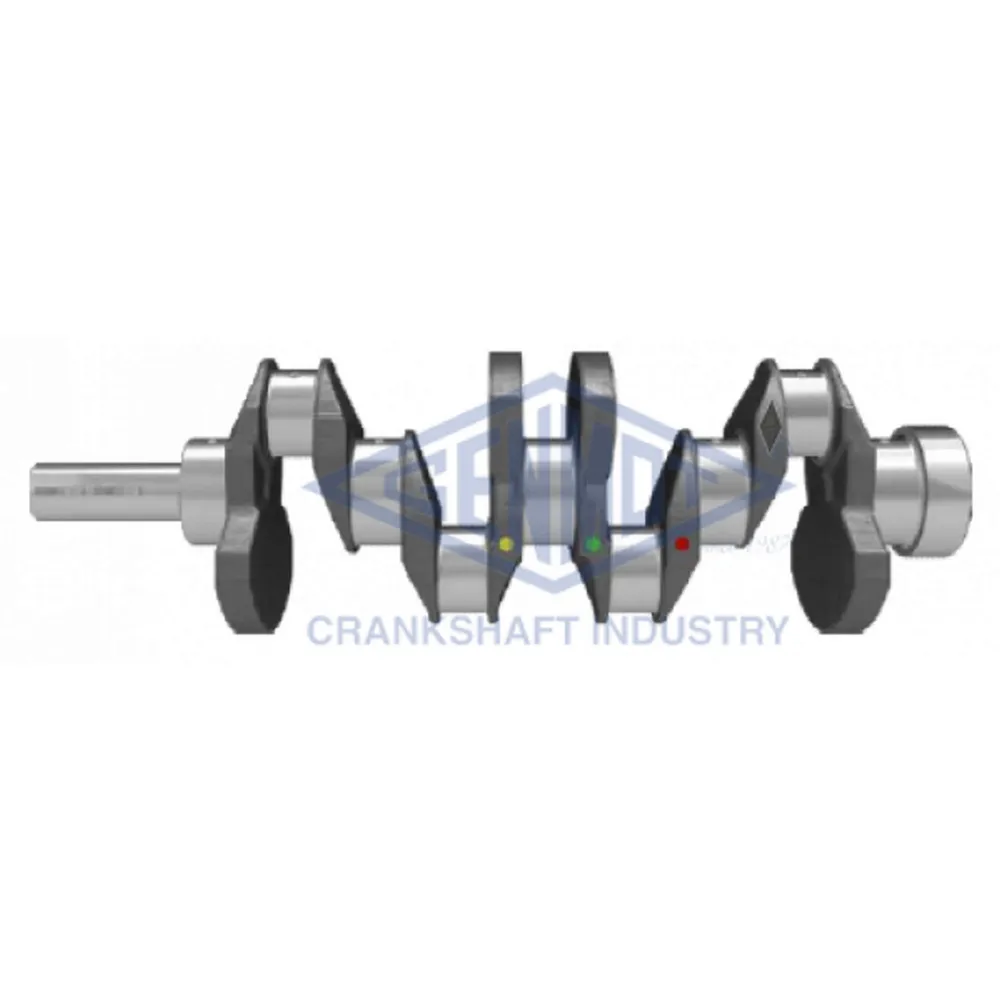 KRANK MİLİ HYUNDAI H100. STAREX 2.5L D4BH TC TCI 04-12 / GALLOPER 99-03 / KIA BONGO. K2500 TCI 03- / MITSUBISHI L200 2.5L 4D56 K64T K74T 96-07 / L300 2.5L 4D56 P15V 86-06 DÖVME ÇELİK