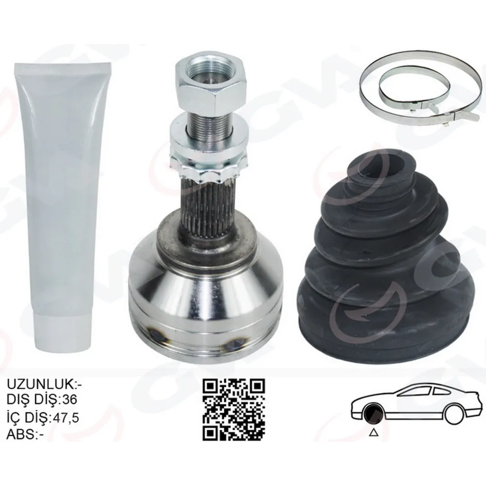 AKS KAFASI DIŞ SAĞ - SOL QASHQAI J10 KASA 1.5 DCI - 1.6 BENZ. 07-13