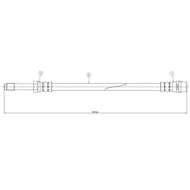 Fren Hortumu On Mercedes Sprinter B903 B904 95 06