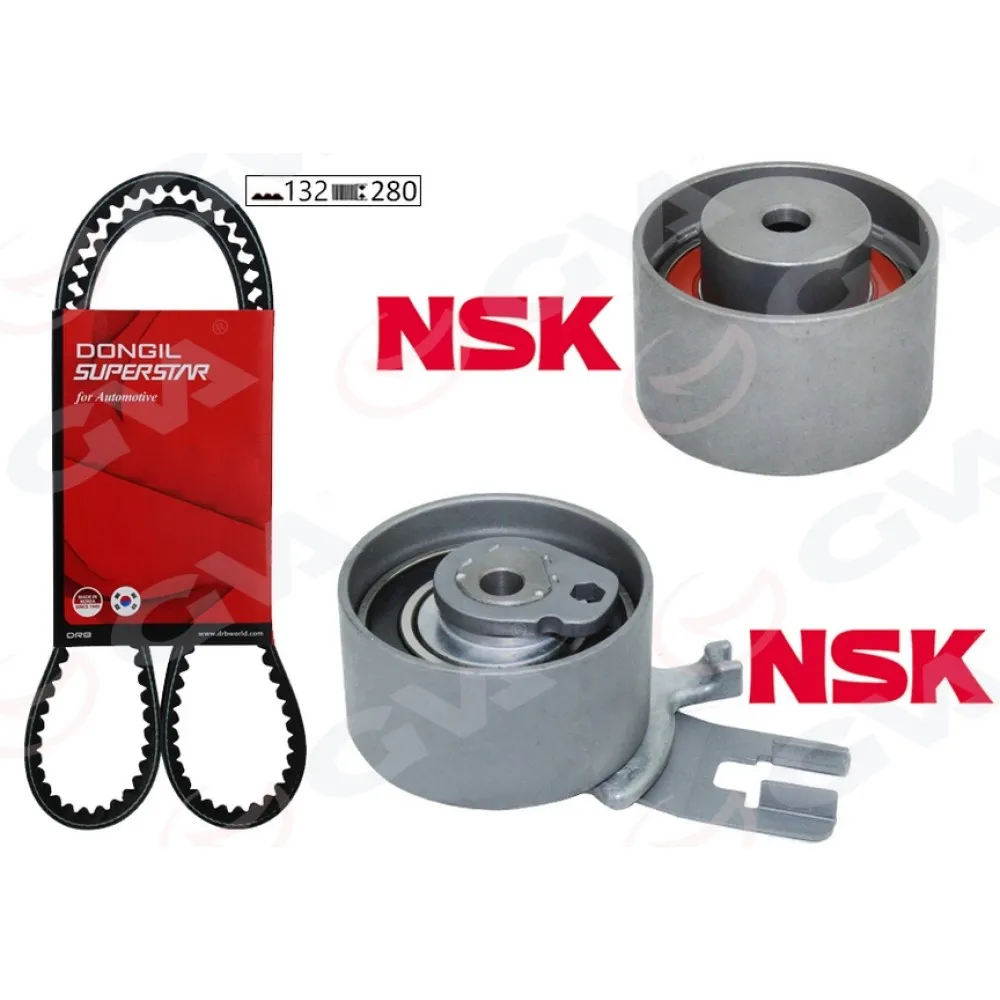 Eksantrik Gergi Kiti 132X280 Volvo C30 C70 S60 S80 V70 Xc60 Xc70 Xc90 2.4Tdi 20V K015580Xs