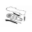 559002730 EKSANTRİK ZİNCİR SETİ YAĞ POMPA CONTALI ASTRA H-CORSA C-D-COMBO-C-D- ASTRA J-MERIVA-ALBEA