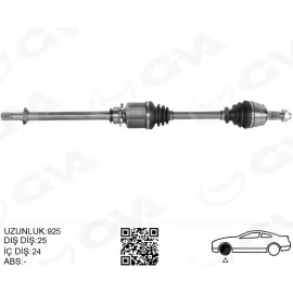 KOMPLE AKS SOL LINEA 1.3 MTJ 07- 90HP MİLSİZ