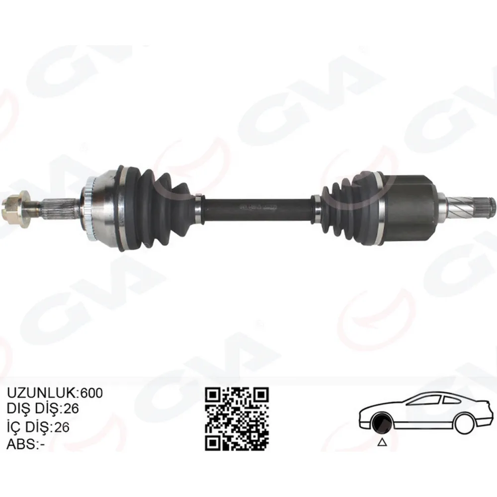 KOMPLE AKS SOL V40 I 2.0 T 00 03 S40 I 2.0 T 97 03 OTOMATİK ŞANZIMAN