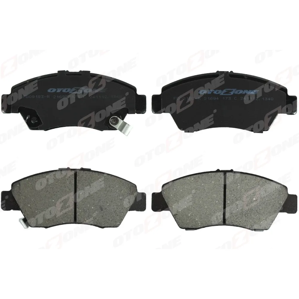 Ön Fren Balata Büyük Tip Honda Civic 1.6L B16A2 Vtec 16V 160Hp Ek 96-98 / 1.4L D14 3 Kapı - H/b Es 01-05 Kalınlık : 16.00 Mm Fte Kirmizi Kutu