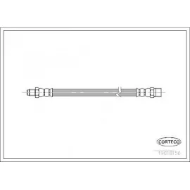 FREN HORTUMU ON MERCEDES W123 S123 C123 W461 W463