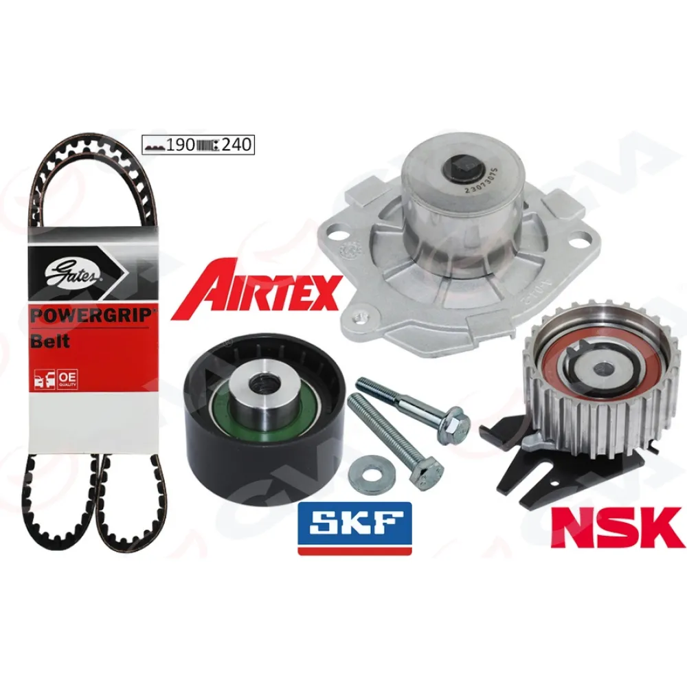 Devirdaimli Eksantrik Gergi Kiti 190X240 Bravo 96 Doblo 01 Marea 99-02 -Idea 04 1.9Jtd Ktb317