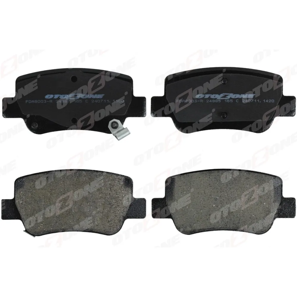 Arka Fren Balata Toyota Avensis 1.6L 1Zrfae Zrt270 Benzinli 09- / 2.0L 1Azfse Azt270 Benzinli 09-