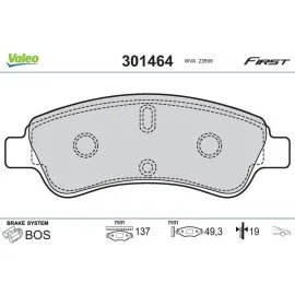 Ön Fren Balatasi Corsa F 19 Crossland 17 C2 03 C3 09 Aircross 17 C4 04 C-Elysee 12 Xsara 96 Berlingo 96 Partner 96 206 00 207 07 208 12 301 12 307 00 2008 13 1007 05 Ds3 15