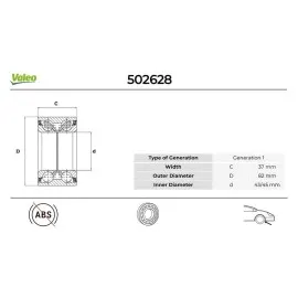 On Tekerlek Rulmani Set Vw Passat 1.9 2000-10-2005-05