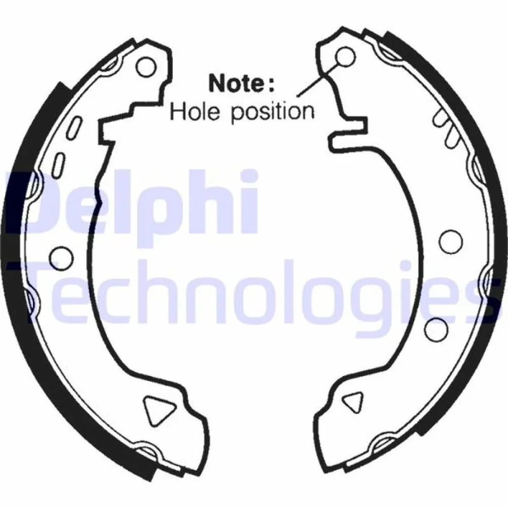 Fren Pabucu Arka Citroen Ax / Renault 19. Express. Extra. Rapid 85 11/98