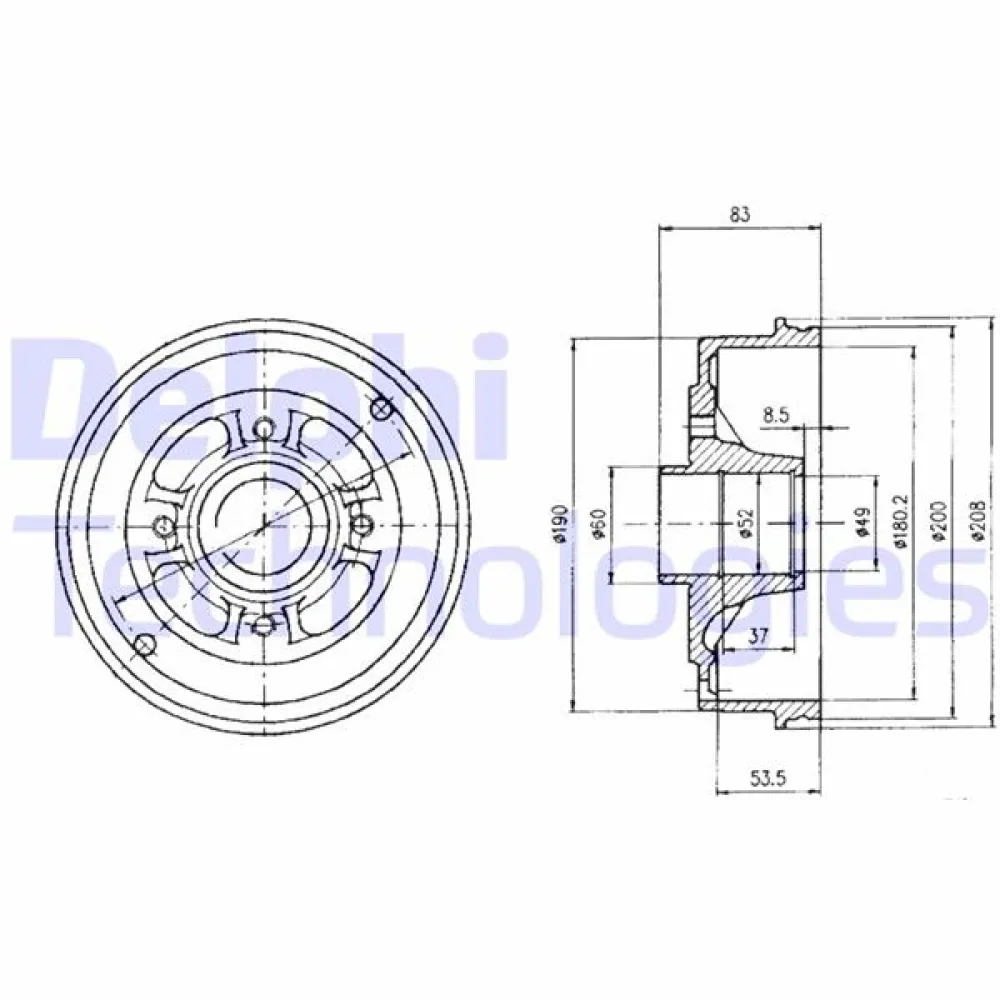 Arka Fren Kampanasi R9-R11