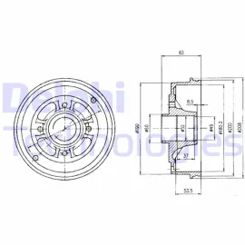 Arka Fren Kampanasi R9-R11