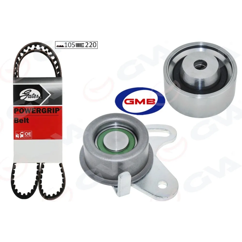 Triger Kayiş Seti Hyundai Accent Admire Era 1.5L G4Eb 01- 1.4L 1.6L G4Ed G4Ee 01-10 / Getz 1.4L 06-10 / Matrix Elantra 1.6L 01-06 / Kia Rio 1.4L 1.6L 06-10 / Cerato 1.6L 04-07 1 Kayiş 2 Rulman