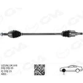 ÖN AKS KOMPLE SAĞ FORD YENI COURIER 17 1.5-1.6 TDCI -1.0 ECOBOOST