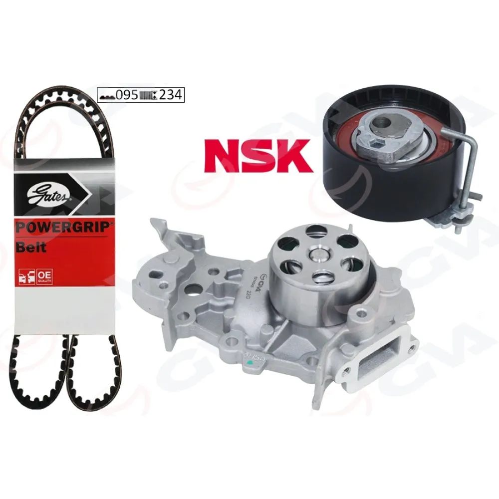 Devirdaimli Eksantrik Gergi Kiti 095X234 Renault Clio Ii 98 05 Clio Iii 05 12 Clio Iv 12 19