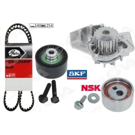 DEVİRDAİMLİ EKSANTRİK GERGİ KİTİ 140x254 P206-306-PARTNER-BERLINGO-JUMPY-SCUDO-COROLLA 1.9D 98 DW8