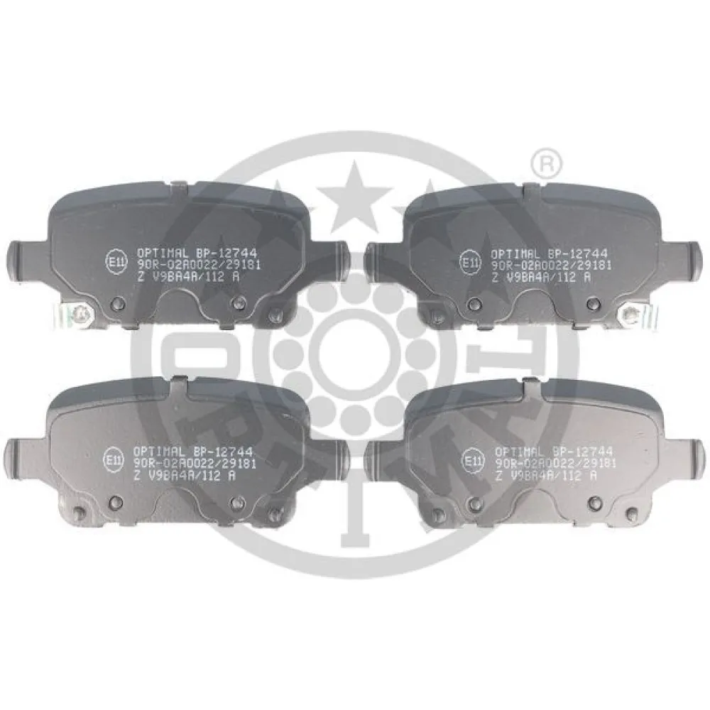 Arka Fren Balatasi Opel Astra K 1.0-1.4-1.4T-1.6T-1.6 Cdti 16 22 106.5X46.3X16.6