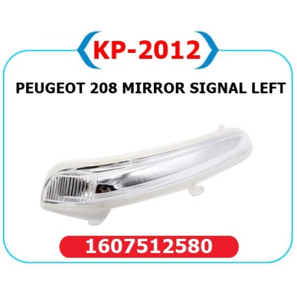 Diş Dikiz Ayna Sinyali Sol Opel Corsa F 19 Peugeot P208-P2008 13 Citroen C3 16 C4 14