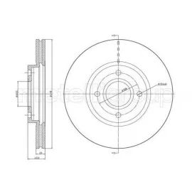 ON FREN DISK AYNASI B MAX 12 FIESTA VI 13 TRANSIT COURIER 14
