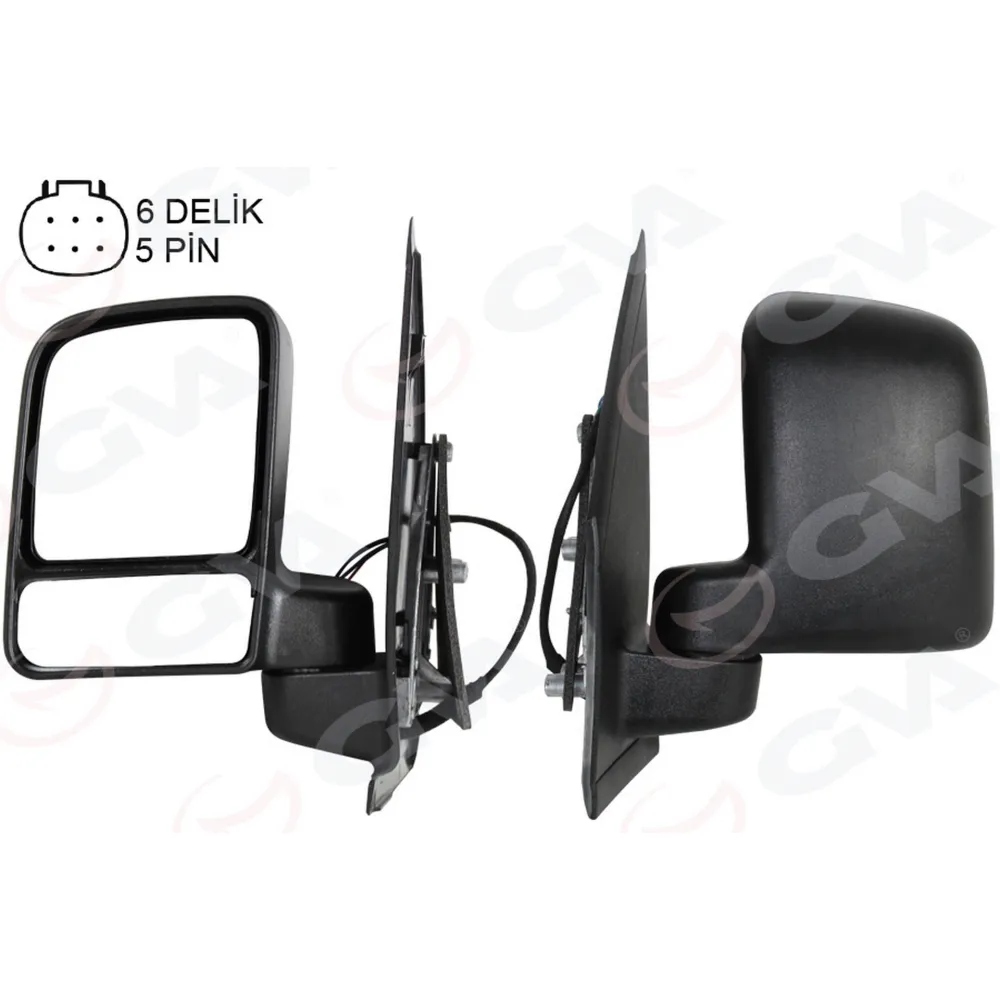 DIŞ DİKİZ AYNASI ELEKTRİKLİ ISITMALI ÇİFT CAM SOL CONNECT 02-08 VM-6311EHL