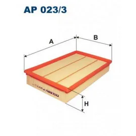 HAVA FILTRESI TRANSIT V184 00 06 TRANSIT V347 V348 2.4TDCI 06 14 TRANSIT V363 14 AP023.3