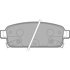 Arka Fren Balatasi Astra J 09 Mokka 12 Zafira C 12 Cruze 09 Trax 11 Aveo Hb 13