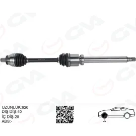 ON AKS KOMPLE SAG MONDEO IV 2.0 TDCI 07 14 OTOM.