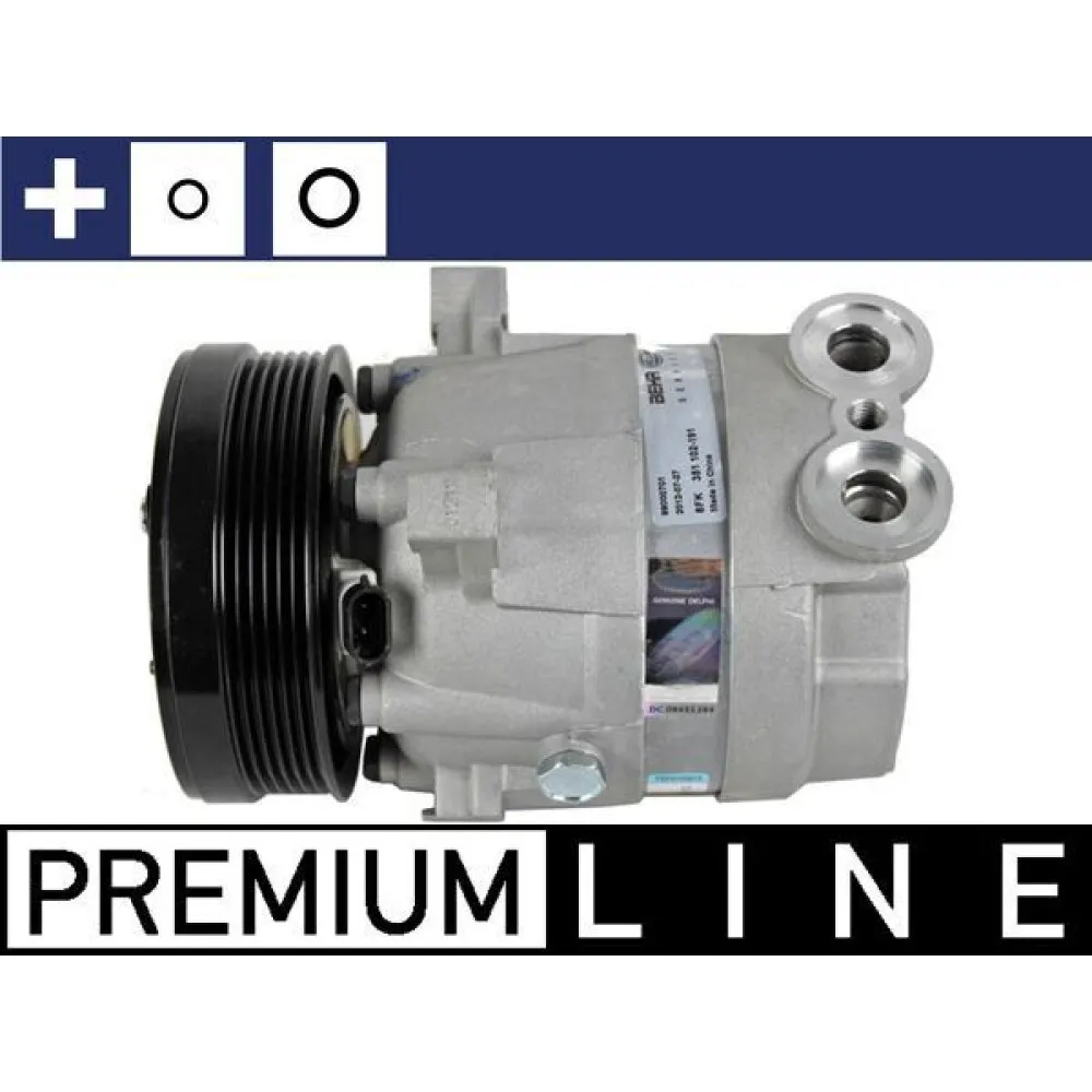 Klima Kompresörü Vectra A 2.0 88-95 -Calibra A 2.0 90-97 124Mm