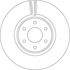 FREN DISKI ON MERCEDES X-CLASS W470 17