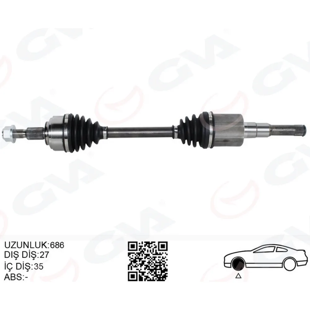 ÖN AKS KOMPLE SOL FORD YENI FOCUS IV 17 SANZ. OTOMATIGI 8 VITES 1.5L DURATORQ-TDCI