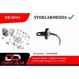 Yağlama Memesi Captur-Kadjar-Megane-Clioiv 1.2 Tce H5F